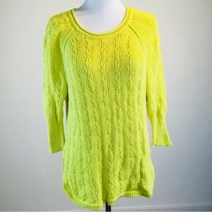 Sparrow Bright Lime Sweater